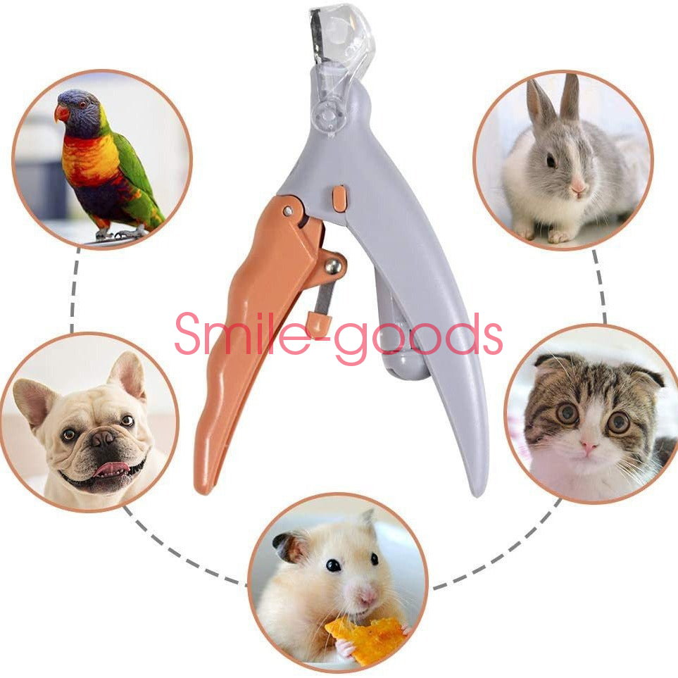 Professional Pet Nail Clipper Scissors with LED Light Cat Dog Nail Clipper Tool