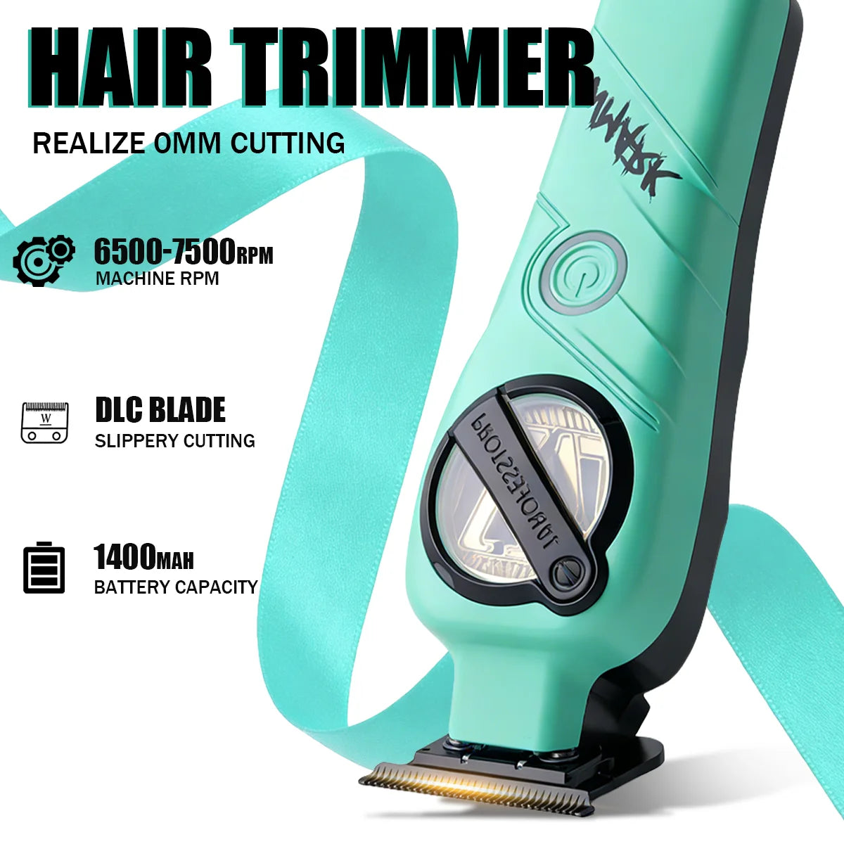 Professional Hair Clipper Shaver Hair Dryers and Spray Bottle Handheld 5 in 1 Barber KIT Gift Box Trimmer for Men NG-8637